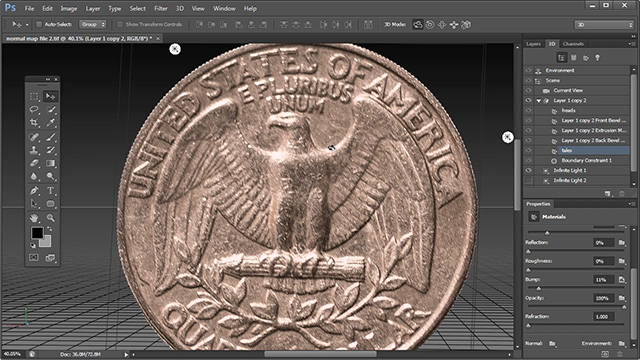 photoshop generate normal map